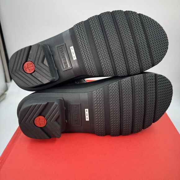 Hunter Women's Original Short Boot Chelsea Black US 7 Waterproof, Rain Boot New - Picture 5 of 11